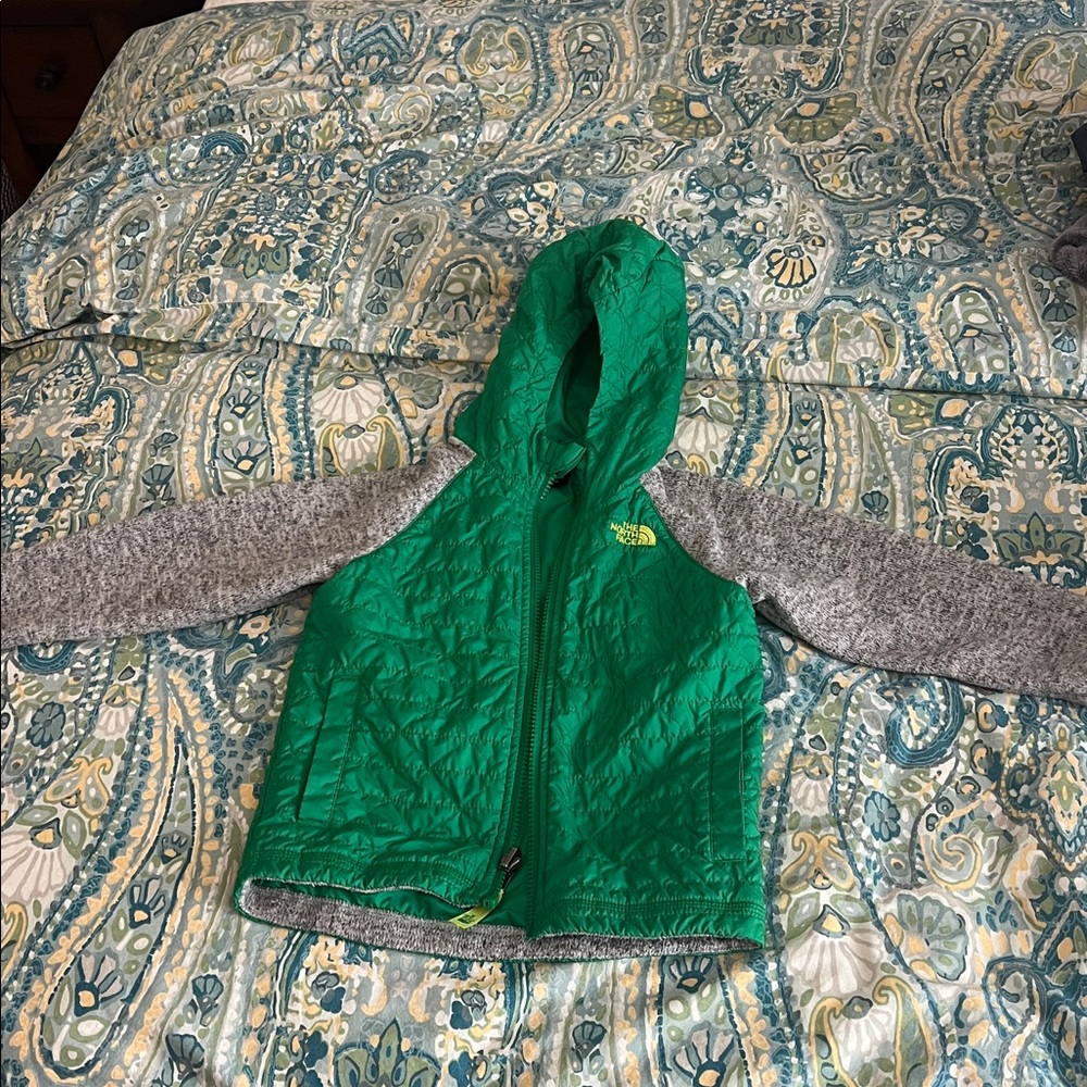 The North Face Vibrant Green Quilted Jacket